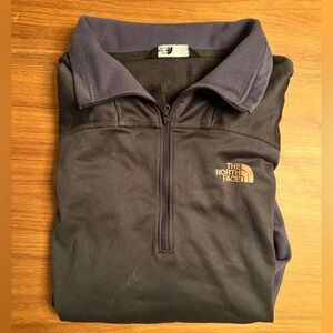 The North Face Gray Quarter-Zip Pullover